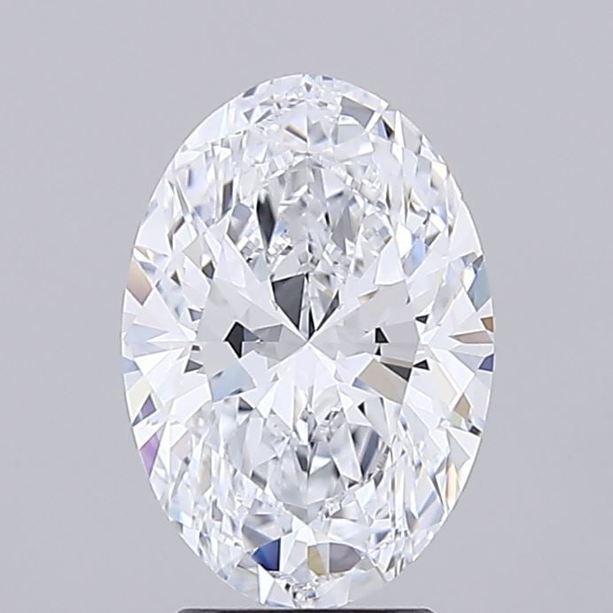 IGI Oval 3.01ct E IF Lab Diamond: IGI Oval 3.01ct E IF Lab Diamond A truly unique and exceptional diamond, this 3.01ct Oval IGI E IF lab-grown gemstone boasts an impressive EX polish and symmetry, giving it a dazzling sparkle that's