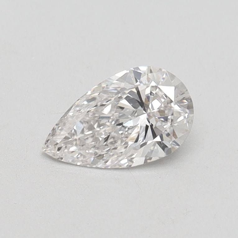 Loose Lab Diamond - IGI Pear 0.41ct F VVS2: Loose Lab Diamond - IGI Pear 0.41ct F VVS2 A stunning lab-grown pear-shaped diamond, certified by the International Gemological Institute (IGI), boasts exceptional clarity and color. With its flawless