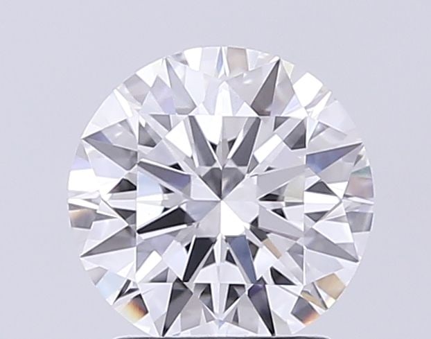 IGI Round 2.07ct D VVS2 Ideal Loose Lab Diamond: IGI Round 2.07ct D VVS2 Ideal Loose Lab Diamond A rare and exceptional lab-grown diamond, certified by the International Gemological Institute (IGI), boasts an impressive 2.07 carats of flawless VVS2
