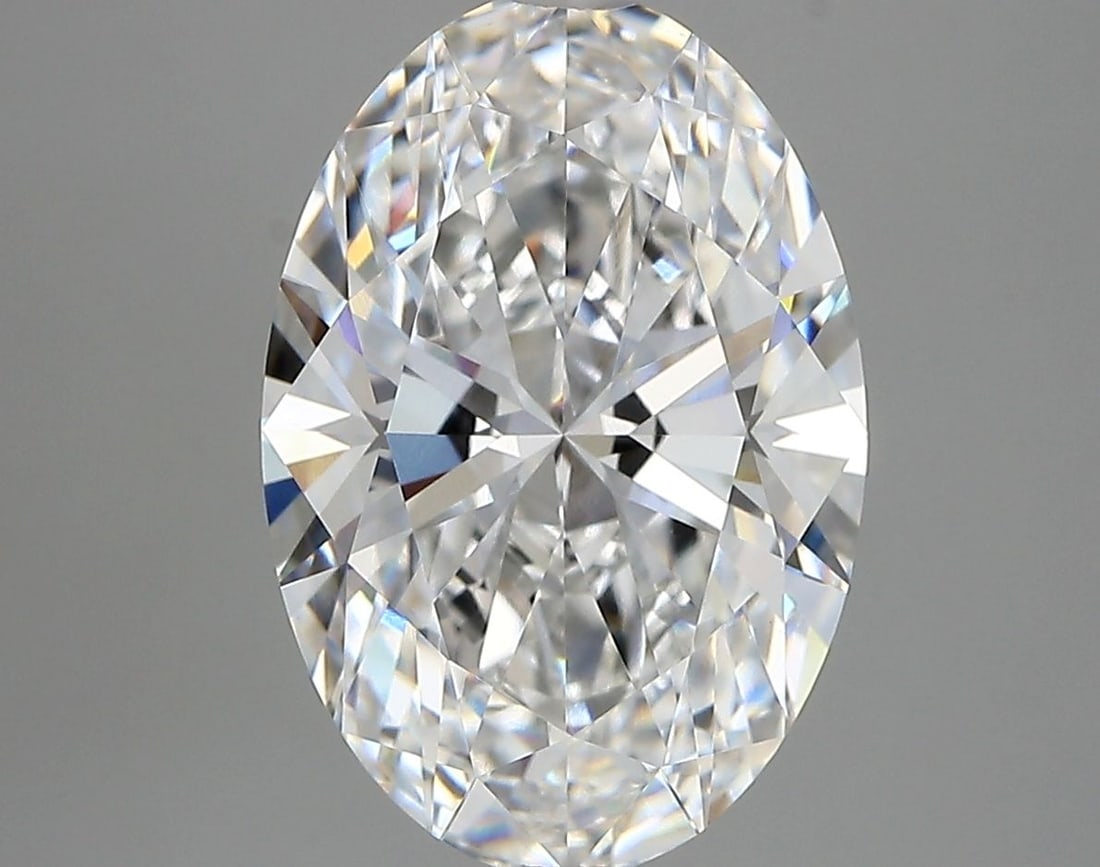 IGI Oval 4.58ct E VVS2 Loose Lab Diamond: IGI Oval 4.58ct E VVS2 Loose Lab Diamond Experience the beauty of nature in a lab-grown diamond, certified by IGI as a high-quality E color, VVS2 clarity stone with exceptional cut and polish. This