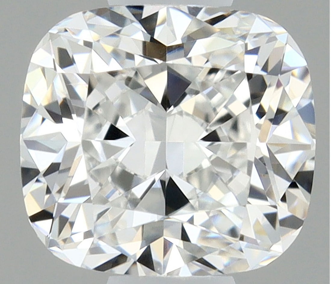 Loose Lab Diamond - Cushion Modified 0.55ct E VVS2: Loose Lab Diamond - Cushion Modified 0.55ct E VVS2 A stunning cushion-cut lab diamond, weighing 0.55 carats, boasts exceptional clarity and color with an E color grade and VVS2 clarity level. Its EX p