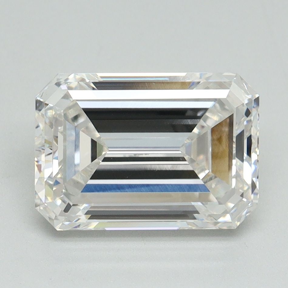 Loose Lab Diamond - GSI Emerald 3.08ct F VVS1: Loose Lab Diamond - GSI Emerald 3.08ct F VVS1 A stunning lab-grown diamond, certified by GSI as F color and VVS1 clarity, boasts exceptional cut, polish, and symmetry. Weighing in at 3.08 carats, this