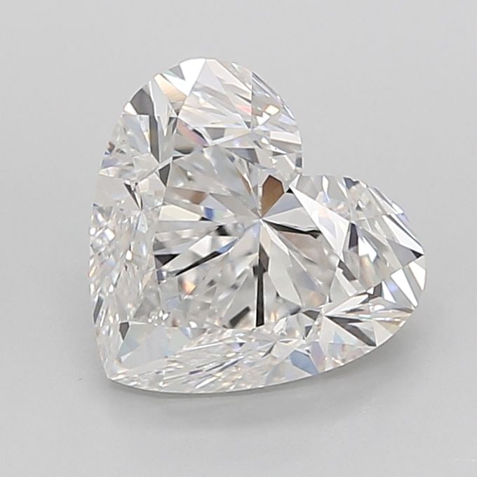 IGI Heart 4.09ct E VVS2 Loose Lab Diamond: IGI Heart 4.09ct E VVS2 Loose Lab Diamond Experience the brilliance of a lab-grown diamond, certified by the International Gemological Institute (IGI) as VVS2 clarity and E color, with exceptional cut