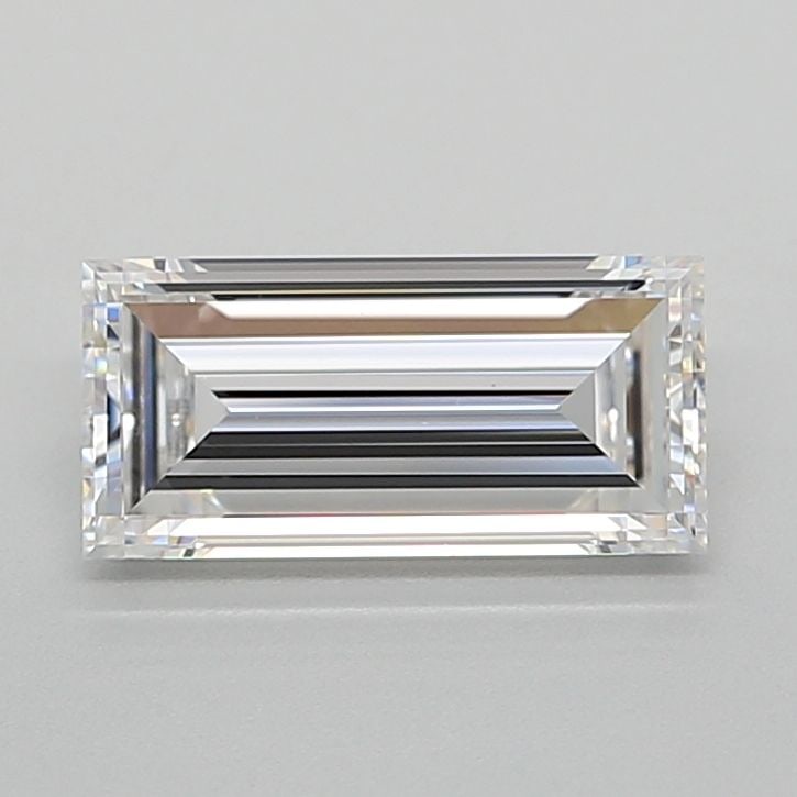 IGI Baguette 1.07ct D VVS1 Loose Lab Diamond: IGI Baguette 1.07ct D VVS1 Loose Lab Diamond A stunning lab-grown diamond, certified by the International Gemological Institute (IGI), boasts exceptional clarity and color. With its D grade and VVS1 c