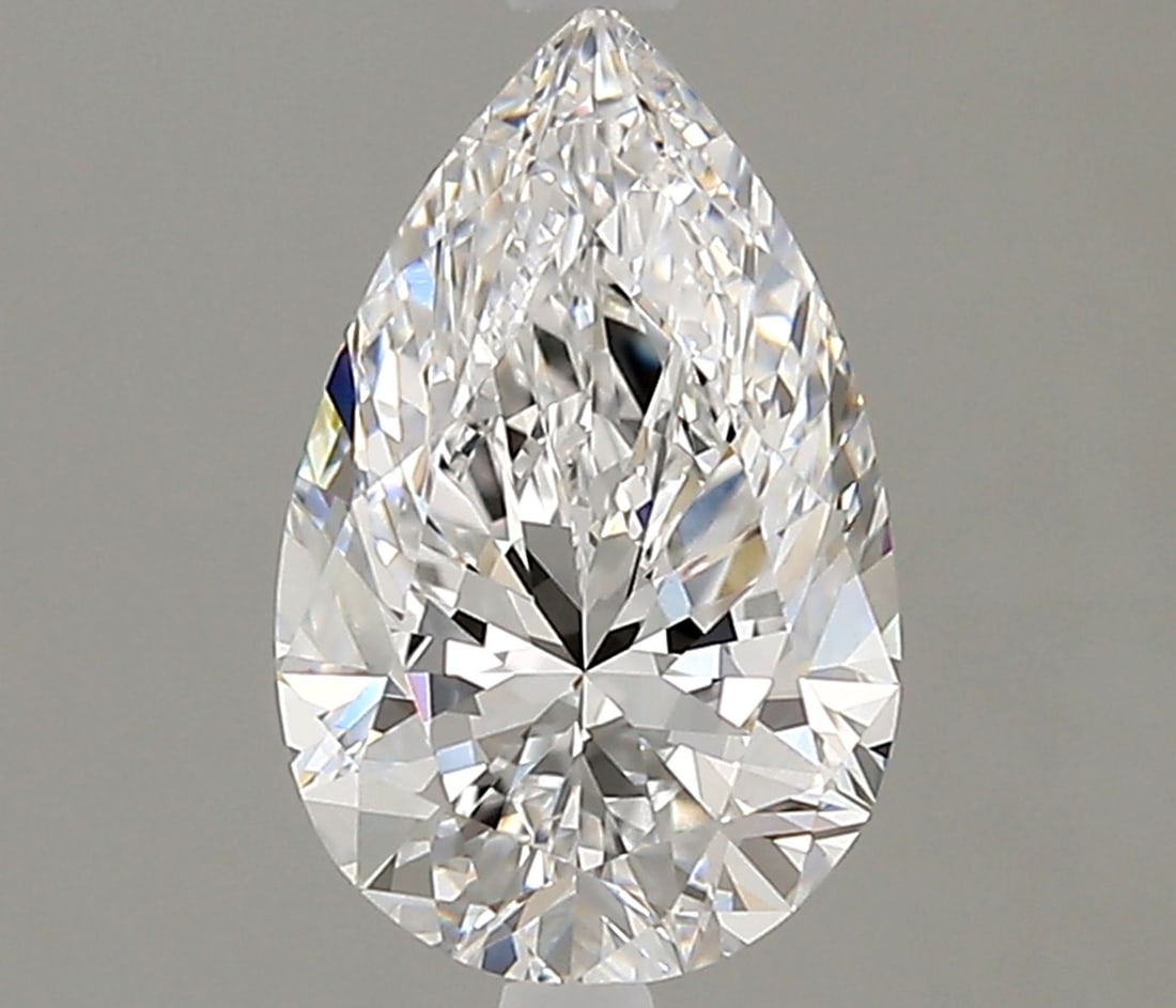 Loose Lab Diamond - GIA Pear 1.35ct D VVS2: Loose Lab Diamond - GIA Pear 1.35ct D VVS2 You're in possession of a truly unique gem - a stunning GIA-certified lab diamond, boasting exceptional clarity and color. This 1.35ct Pear-shaped beauty shi