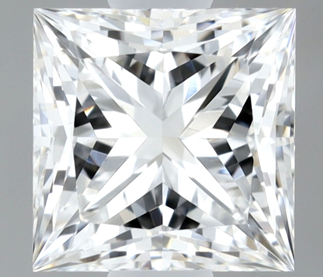 Loose Lab Diamond - Princess 0.53ct E VVS2: Loose Lab Diamond - Princess 0.53ct E VVS2 Experience the unparalleled brilliance of a lab-grown diamond, certified as a genuine 0.53ct Princess cut gemstone with exceptional clarity (VVS2) and color