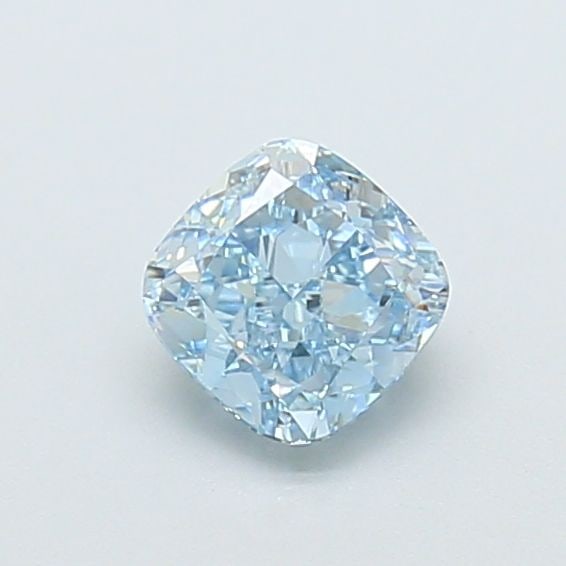 Loose Lab Diamond - IGI Cushion Modified 1.01ct Fancy Vivid Blue VVS2: Loose Lab Diamond - IGI Cushion Modified 1.01ct Fancy Vivid Blue VVS2 Experience the rare beauty of a Fancy Vivid Blue lab diamond, certified by IGI as 1.01ct in size and boasting exceptional clarity