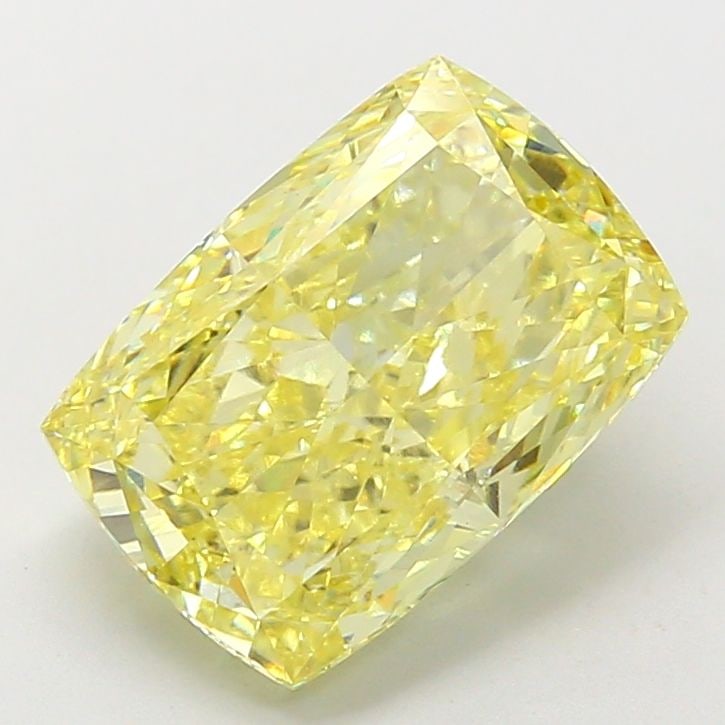 Loose Lab Diamond - IGI Cushion Modified 4.5ct Fancy Intense Yellow VVS2 (1 of 1)