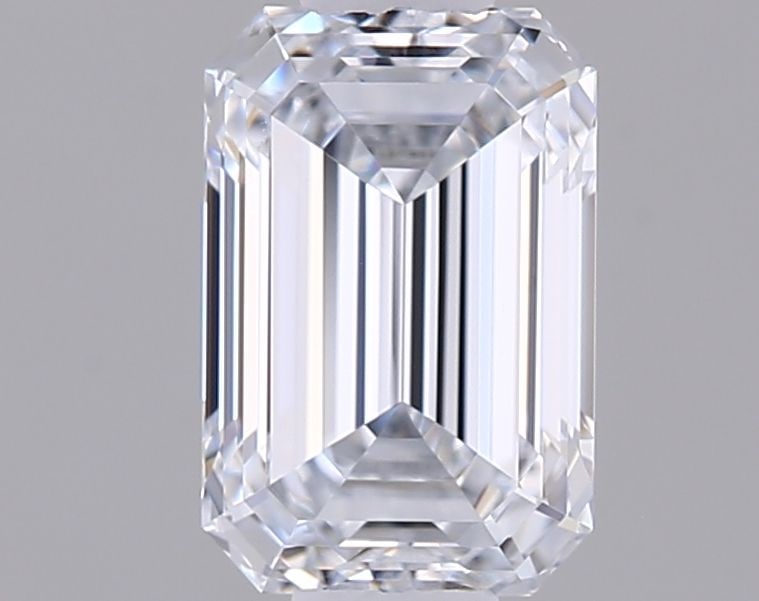 Loose Lab Diamond - IGI Emerald 0.72ct D VVS1: Loose Lab Diamond - IGI Emerald 0.72ct D VVS1 Experience the exceptional beauty of a lab-grown diamond, certified by IGI as an Emerald 0.72ct D VVS1, boasting an impressive cut, color, and clarity. Th