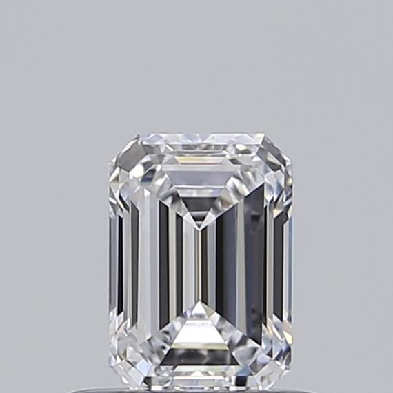 Loose Lab Diamond - IGI Emerald 0.57ct E VVS1: Loose Lab Diamond - IGI Emerald 0.57ct E VVS1 A rare and exceptional lab-grown diamond, certified by the International Gemological Institute (IGI), boasts an impressive 0.57 carat size with a vibrant