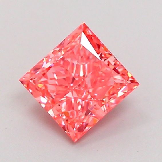IGI Princess 1.07ct Fancy Vivid Pink VVS2 Loose Lab Diamond: IGI Princess 1.07ct Fancy Vivid Pink VVS2 Loose Lab Diamond Experience the rare beauty of a Fancy Vivid Pink diamond, one of the most coveted colors in the world of gemstones. This exquisite 1.07ct la