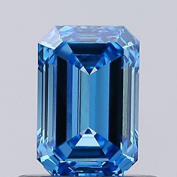Loose Lab Diamond - IGI Emerald 0.53ct Fancy Vivid Blue VVS2 (1 of 1)