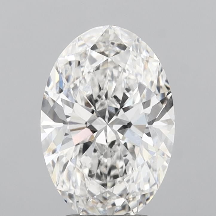IGI Oval 3.04ct F VVS2 Loose Lab Diamond: IGI Oval 3.04ct F VVS2 Loose Lab Diamond Experience the brilliance of nature, crafted in a lab for unparalleled quality and consistency. This stunning 3.04ct IGI Oval diamond boasts exceptional clarit