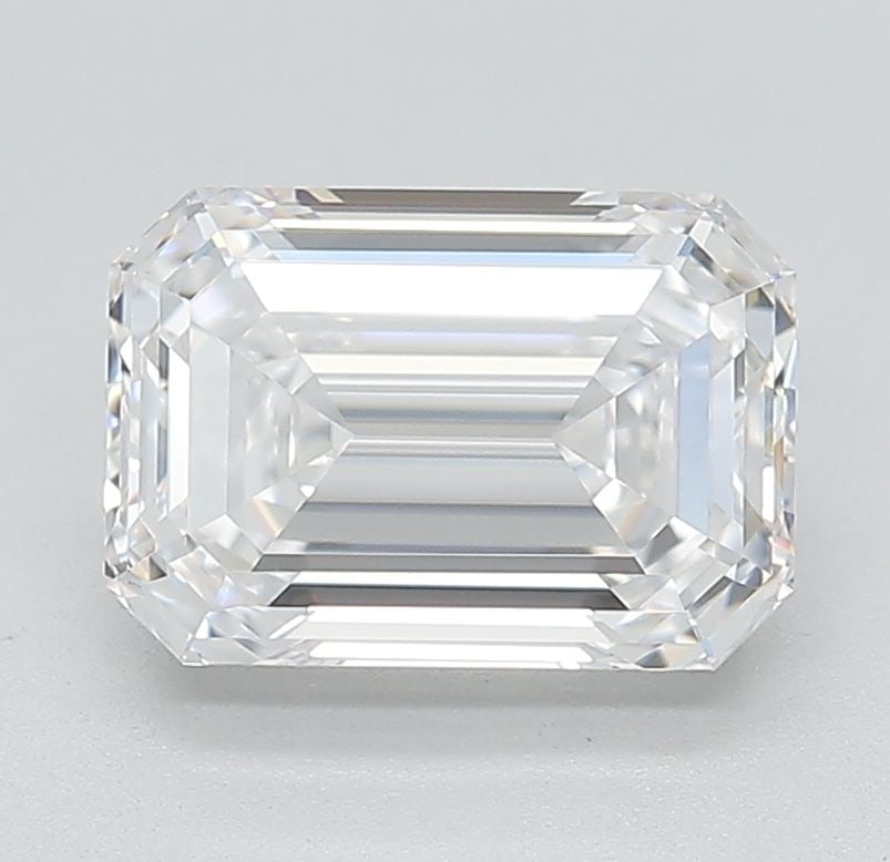 Loose Lab Diamond - GIA Emerald 2.39ct D VVS2: Loose Lab Diamond - GIA Emerald 2.39ct D VVS2 A stunning lab-grown diamond, certified by the prestigious GIA as an Emerald 2.39ct D VVS2, boasts exceptional clarity and color. Its flawless cut and pol