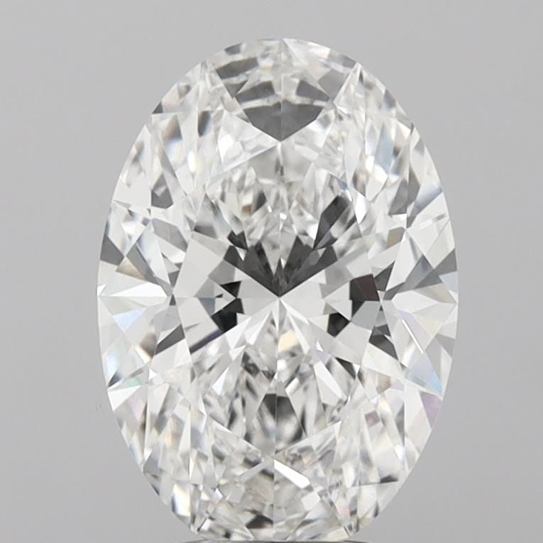IGI Oval 3.65ct F VVS2 Loose Lab Diamond: IGI Oval 3.65ct F VVS2 Loose Lab Diamond Experience the brilliance of a truly unique gemstone - this 3.65ct IGI Oval lab-grown diamond boasts exceptional clarity (VVS2) and color (F), making it a stan