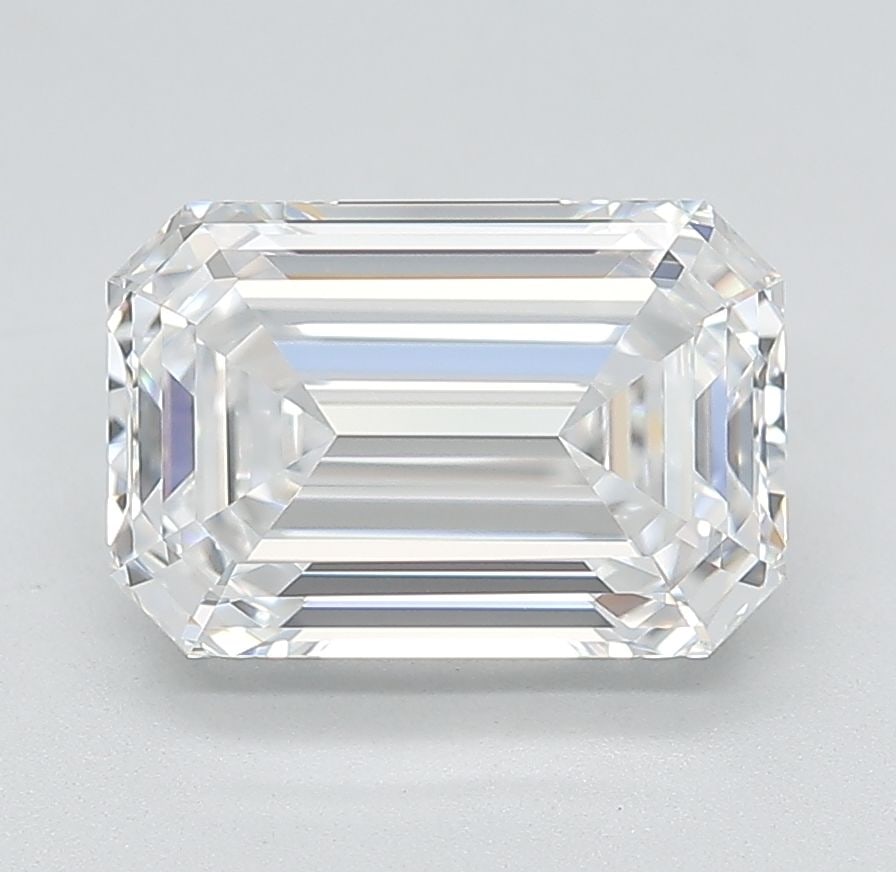 Loose Lab Diamond - GIA Emerald 3.03ct D VVS1: Loose Lab Diamond - GIA Emerald 3.03ct D VVS1 Experience the exceptional beauty of a lab-grown diamond, certified by the prestigious GIA as an Emerald cut, D color, VVS1 clarity, and boasting EX polis