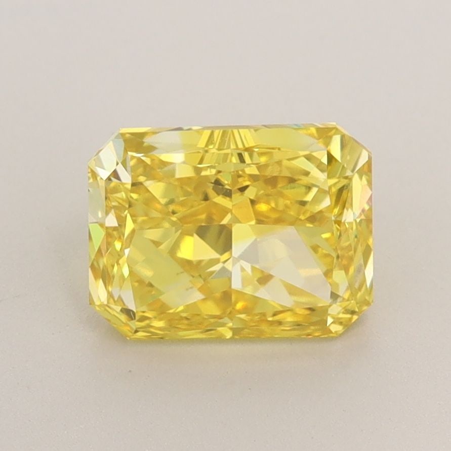 IGI Radiant 1.59ct Fancy Vivid Yellow VVS1 Loose Lab Diamond (1 of 1)