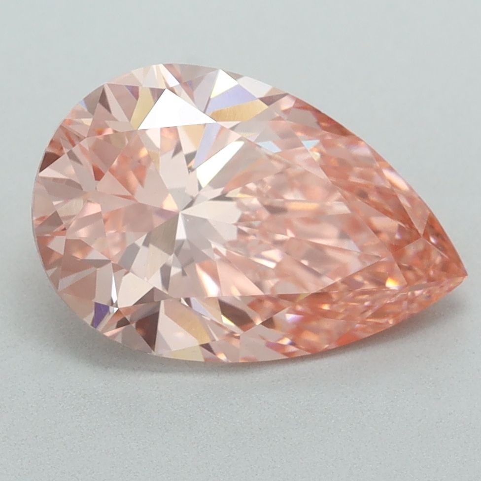 Loose Lab Diamond - IGI Pear 3.1ct Fancy Vivid Pink VVS2: Loose Lab Diamond - IGI Pear 3.1ct Fancy Vivid Pink VVS2 Experience the rare beauty of a lab-grown diamond, certified by IGI as a Fancy Vivid Pink gemstone with exceptional clarity and polish. This st