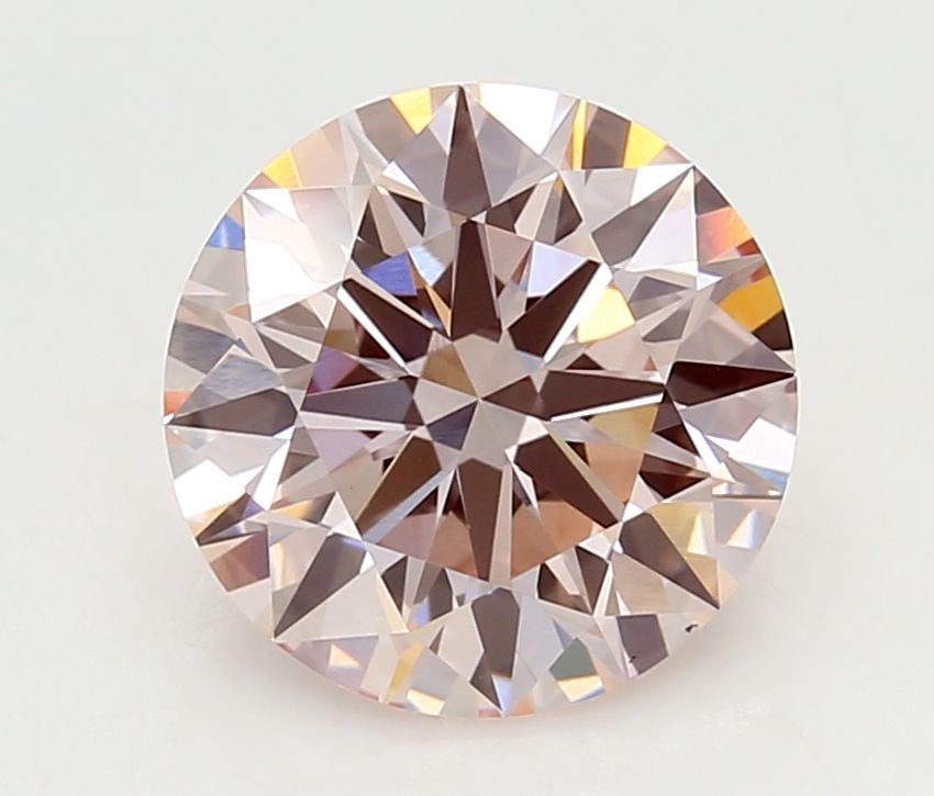 IGI Round 3.04ct Fancy Pink VVS2 Ideal Loose Lab Diamond: IGI Round 3.04ct Fancy Pink VVS2 Ideal Loose Lab Diamond Experience the rare beauty of a lab-grown Fancy Pink diamond, certified by IGI as 3.04 carats in exceptional VVS2 clarity and cut. Its EX polis