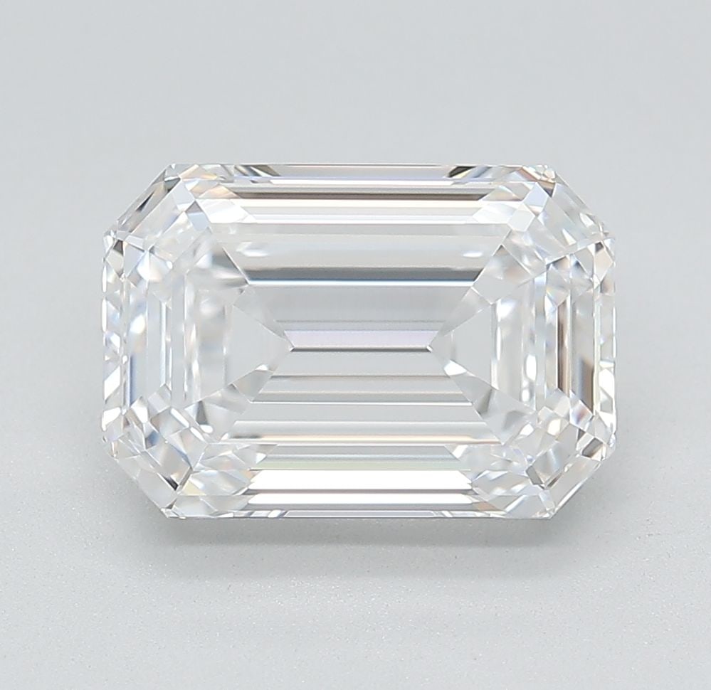 Loose Lab Diamond - GIA Emerald 3.73ct D VVS1: Loose Lab Diamond - GIA Emerald 3.73ct D VVS1 A rare and exceptional gem, this 3.73ct GIA Emerald-cut lab diamond boasts an impressive D color, VVS1 clarity, and EX polish and symmetry. Its flawless a