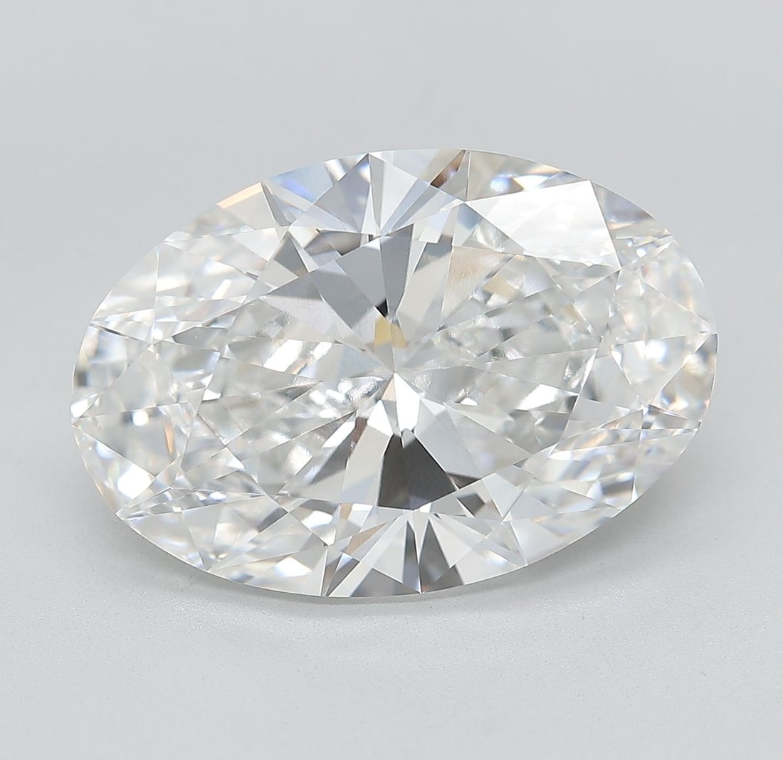 IGI Oval 10.02ct E VVS2 Loose Lab Diamond (1 of 1)