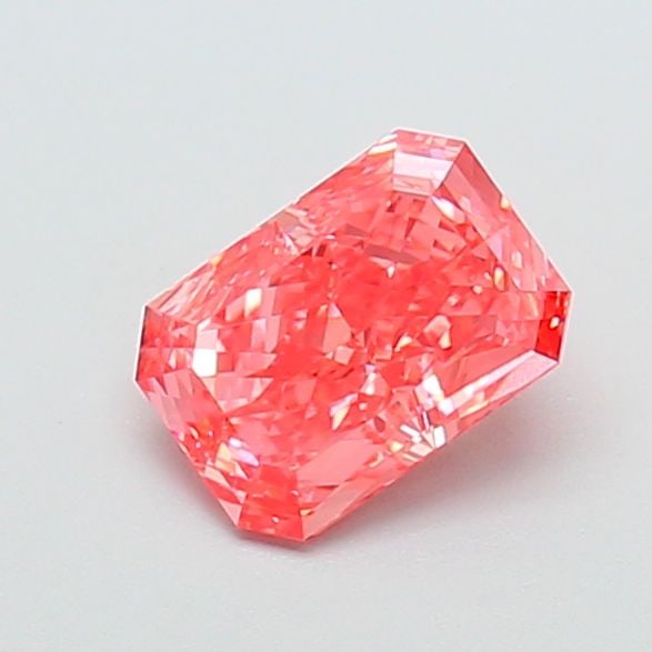 IGI Radiant 1.64ct Fancy Vivid Pink VVS2 Loose Lab Diamond: IGI Radiant 1.64ct Fancy Vivid Pink VVS2 Loose Lab Diamond Experience the unparalleled beauty of a lab-grown diamond, boasting an exceptional 1.64ct Fancy Vivid Pink VVS2 clarity and EX polish, making