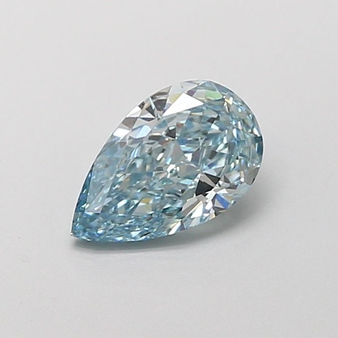 Loose Lab Diamond - IGI Pear 1.05ct Fancy Intense Blue VVS2: Loose Lab Diamond - IGI Pear 1.05ct Fancy Intense Blue VVS2 Experience the rare beauty of a Fancy Intense Blue lab-grown diamond, certified by the International Gemological Institute (IGI) as VVS2