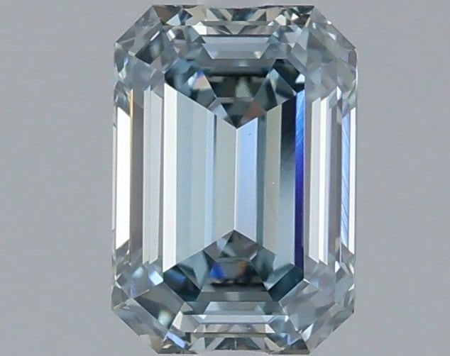 Loose Lab Diamond - IGI Emerald 1.28ct Fancy Intense Gray Blue VVS2: Loose Lab Diamond - IGI Emerald 1.28ct Fancy Intense Gray Blue VVS2 Experience the rare beauty of a lab-grown diamond, certified by IGI as an Emerald 1.28ct Fancy Intense Gray Blue VVS2. This exceptio