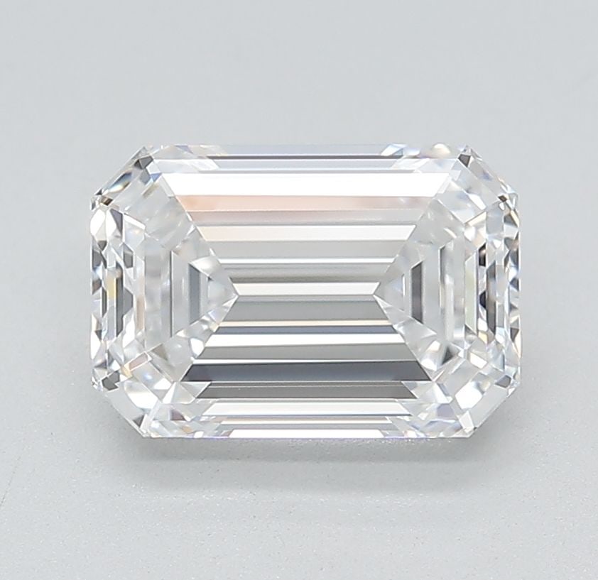 Loose Lab Diamond - GIA Emerald 2.22ct D VVS1: Loose Lab Diamond - GIA Emerald 2.22ct D VVS1 Experience the unparalleled brilliance of a lab-grown diamond, certified by the prestigious GIA as an Emerald (D color) with exceptional clarity and cut.