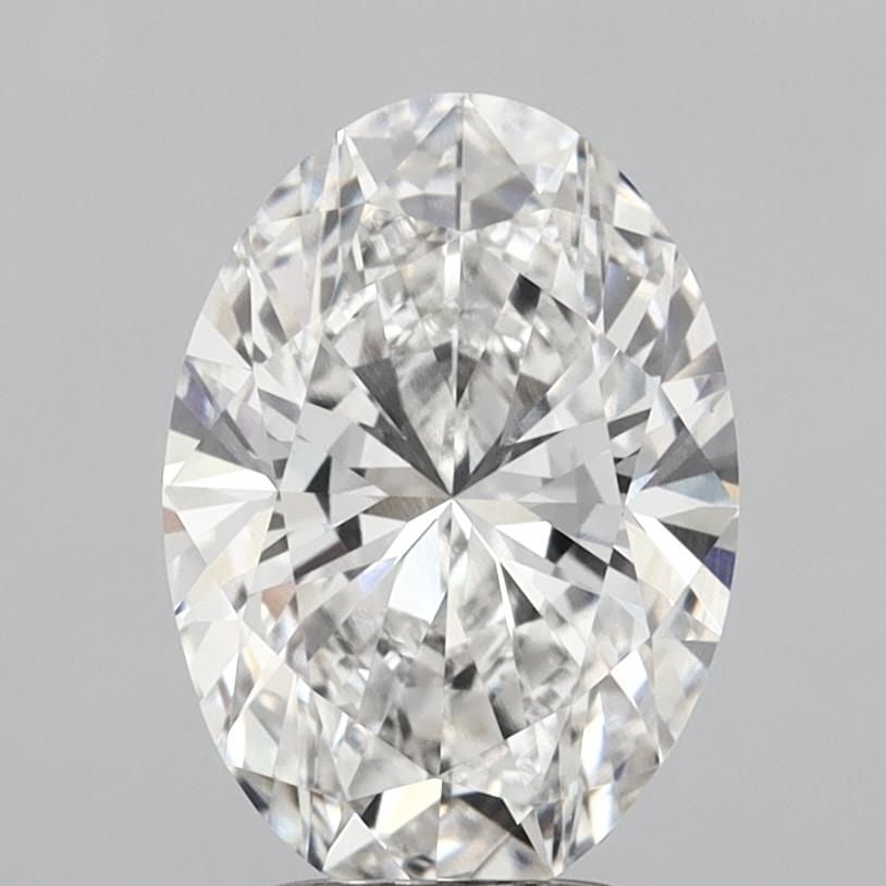 IGI Oval 3.01ct F VVS2 Loose Lab Diamond: IGI Oval 3.01ct F VVS2 Loose Lab Diamond Experience the brilliance of a truly unique diamond, certified by IGI as a lab-grown gem of exceptional quality. This 3.01ct F color, VVS2 clarity oval cut