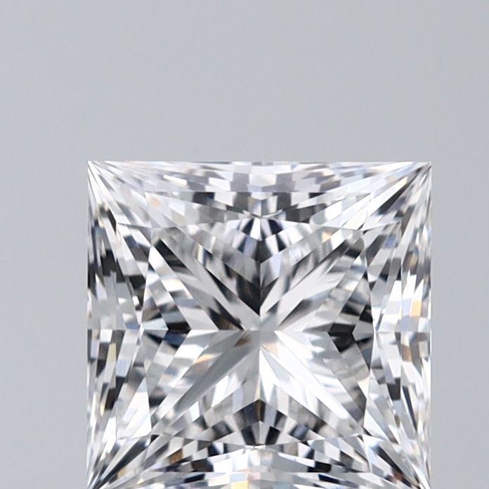 IGI Princess 1.24ct E VVS2 Loose Lab Diamond: IGI Princess 1.24ct E VVS2 Loose Lab Diamond Experience the brilliance of a lab-grown diamond, certified by IGI as an exceptional VVS2 E color gemstone with EX polish and symmetry. This 1.24ct princes