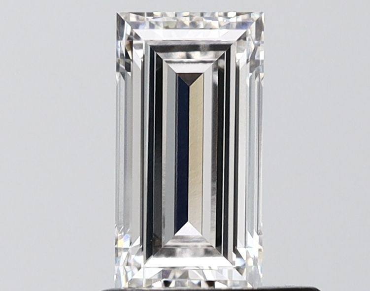 IGI Baguette 1.08ct F VVS2 Loose Lab Diamond: IGI Baguette 1.08ct F VVS2 Loose Lab Diamond A rare and exceptional lab-grown diamond, the IGI Baguette boasts an impressive 1.08ct of flawless brilliance, with a color grade of F and clarity of VVS2,