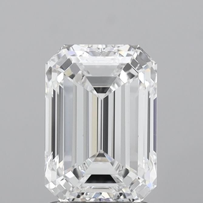 IGI Emerald 2.05ct D VVS2 Loose Lab Diamond: IGI Emerald 2.05ct D VVS2 Loose Lab Diamond Experience the exceptional beauty of a lab-grown emerald-cut diamond, boasting a vibrant D color and impressive VVS2 clarity. This stunning 2.05ct gem is ce