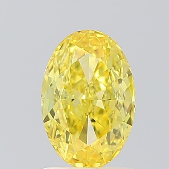 IGI Oval 1.3ct Fancy Vivid Yellow VVS1 Loose Lab Diamond: IGI Oval 1.3ct Fancy Vivid Yellow VVS1 Loose Lab Diamond Experience the brilliance of nature in this stunning 1.3ct Fancy Vivid Yellow VVS1 lab-grown diamond, certified by IGI and boasting exceptional
