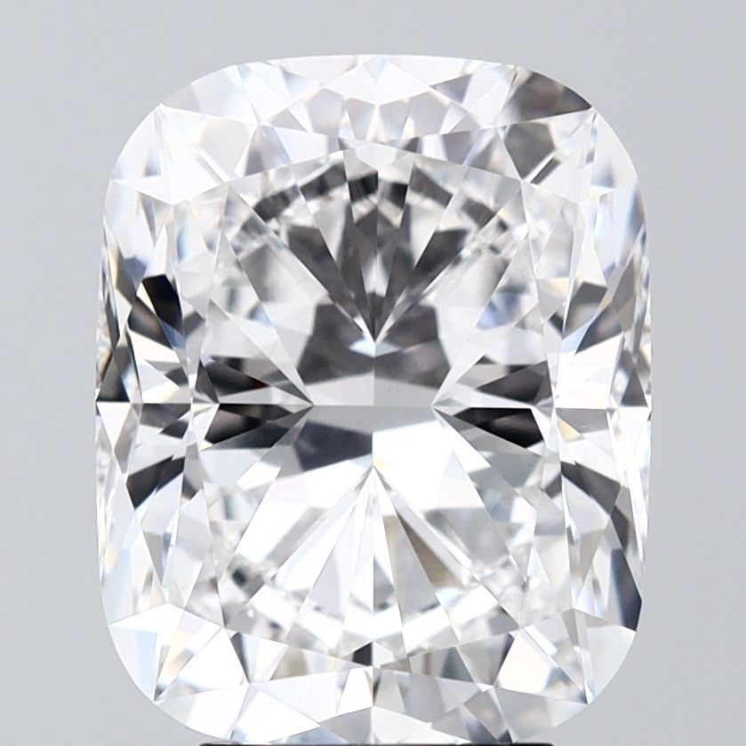 Loose Lab Diamond - IGI Cushion Modified 4.8ct D VVS2: Loose Lab Diamond - IGI Cushion Modified 4.8ct D VVS2 A stunning lab-grown diamond, certified by the International Gemological Institute (IGI), boasts exceptional clarity and color, with a VVS2 grade