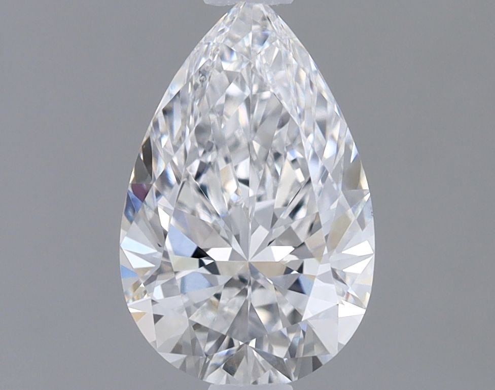 Loose Lab Diamond - IGI Pear 0.97ct D VVS2: Loose Lab Diamond - IGI Pear 0.97ct D VVS2 Experience the beauty of a truly unique diamond, certified by the International Gemological Institute (IGI) as a lab-grown pear-shaped gemstone with exceptio