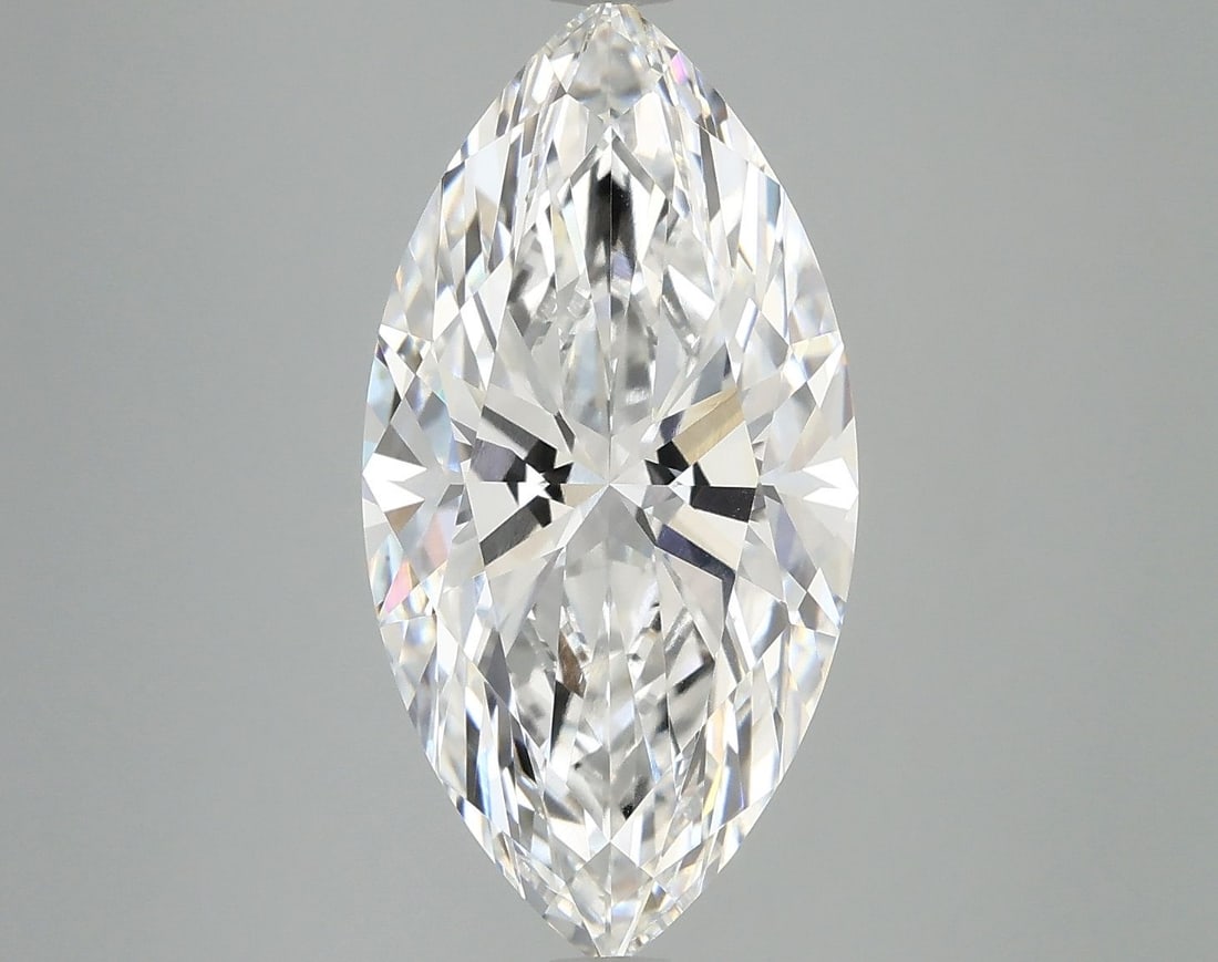IGI Marquise Diamond, 5.09ct E VVS2, Loose: IGI Marquise Diamond, 5.09ct E VVS2, Loose Experience the unparalleled brilliance of this stunning 5.09ct IGI Marquise diamond, certified as a lab-grown gem with exceptional clarity and color. With it