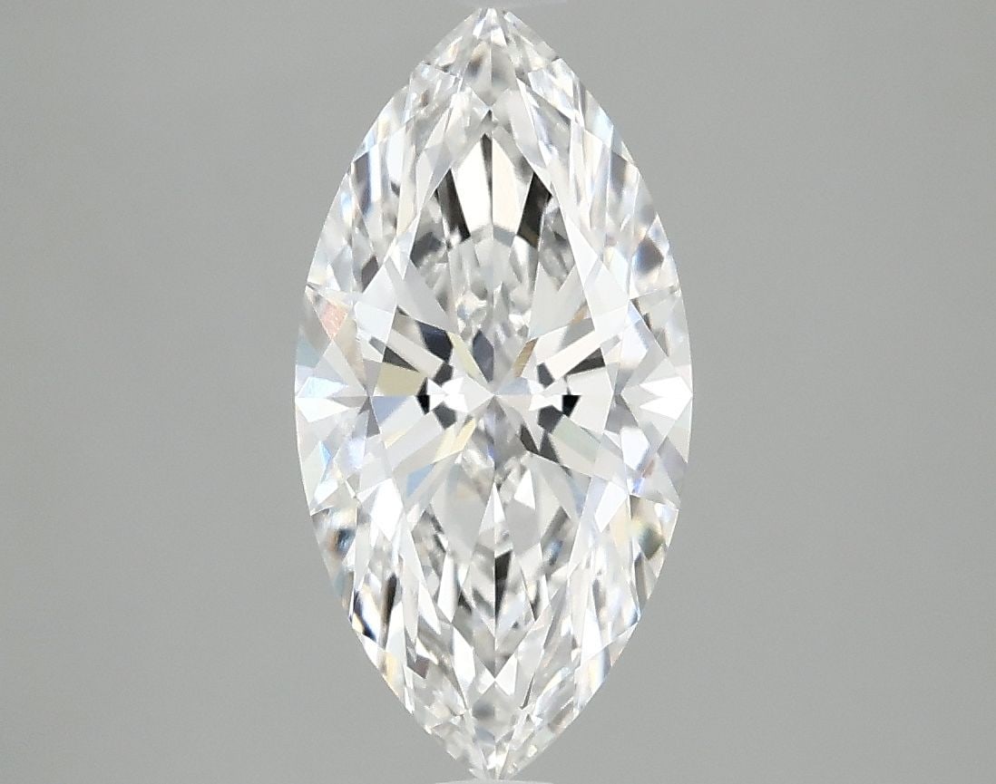 IGI Marquise 2.05ct E VVS2 Loose Lab Diamond: IGI Marquise 2.05ct E VVS2 Loose Lab Diamond A rare and exceptional lab-grown diamond, this 2.05ct IGI Marquise boasts an impressive E color grade, VVS2 clarity, and EX polish and symmetry. Its unique