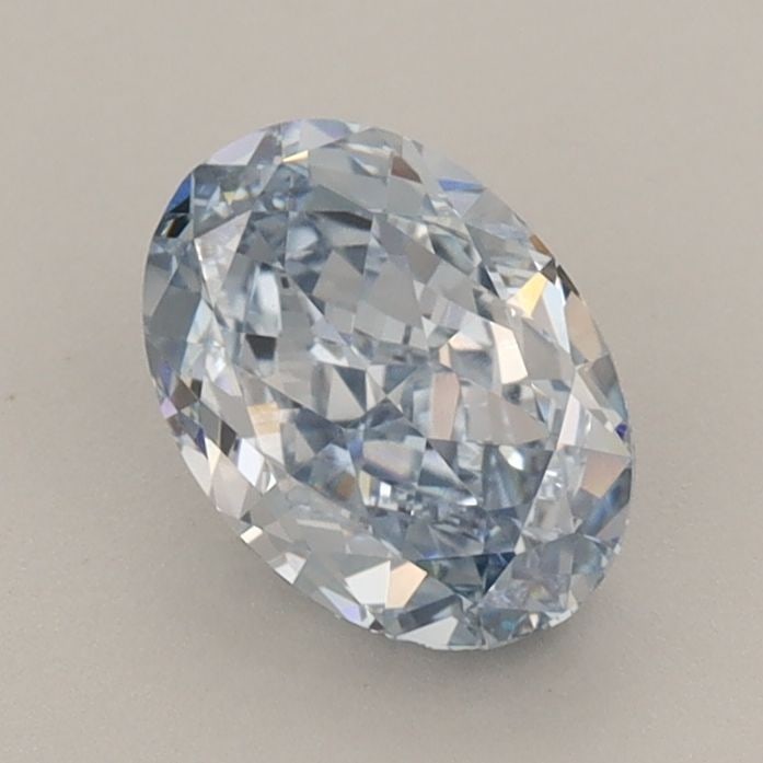 IGI Oval 1.1ct Fancy Intense Blue VVS2 Loose Lab Diamond: IGI Oval 1.1ct Fancy Intense Blue VVS2 Loose Lab Diamond Experience the rare beauty of a Fancy Intense Blue diamond, one of the most coveted colors in the world of gemstones. This stunning 1.1ct lab-g
