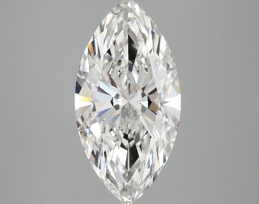 IGI Marquise 3.04ct E VVS2 Loose Lab Diamond: IGI Marquise 3.04ct E VVS2 Loose Lab Diamond A rare and exceptional laboratory-grown diamond, certified by the International Gemological Institute (IGI), boasts a mesmerizing marquise cut and impressi