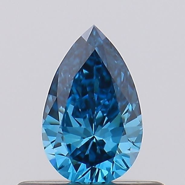 Vivid Blue 0.34ct VVS2 Fancy Lab Diamond: Vivid Blue 0.34ct VVS2 Fancy Lab Diamond Experience the breathtaking beauty of a Fancy Vivid Blue lab diamond, boasting exceptional clarity and cut with a VVS2 grade and EX polish. This stunning 0.34c