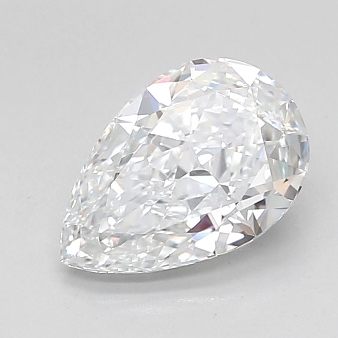 Loose Lab Diamond - IGI Pear 1.57ct D VVS1: Loose Lab Diamond - IGI Pear 1.57ct D VVS1 A rare and radiant pear-shaped lab diamond, certified by the International Gemological Institute (IGI), boasts exceptional clarity with a VVS1 grade and a co