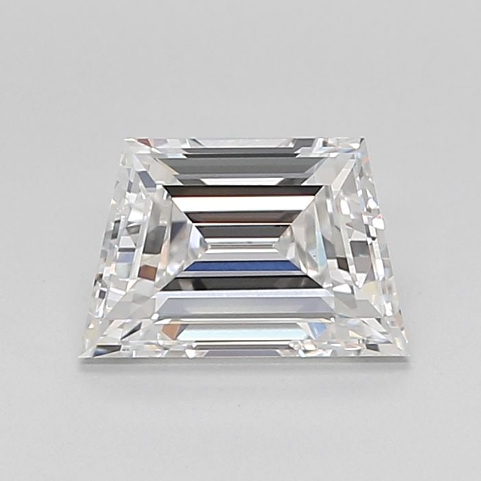 IGI Trapezoid 1.58ct E VVS2 Loose Lab Diamond: IGI Trapezoid 1.58ct E VVS2 Loose Lab Diamond Experience the beauty of a lab-grown diamond, certified by IGI as E color, VVS2 clarity, and EX polish and symmetry. This stunning 1.58ct trapezoid-cut ge