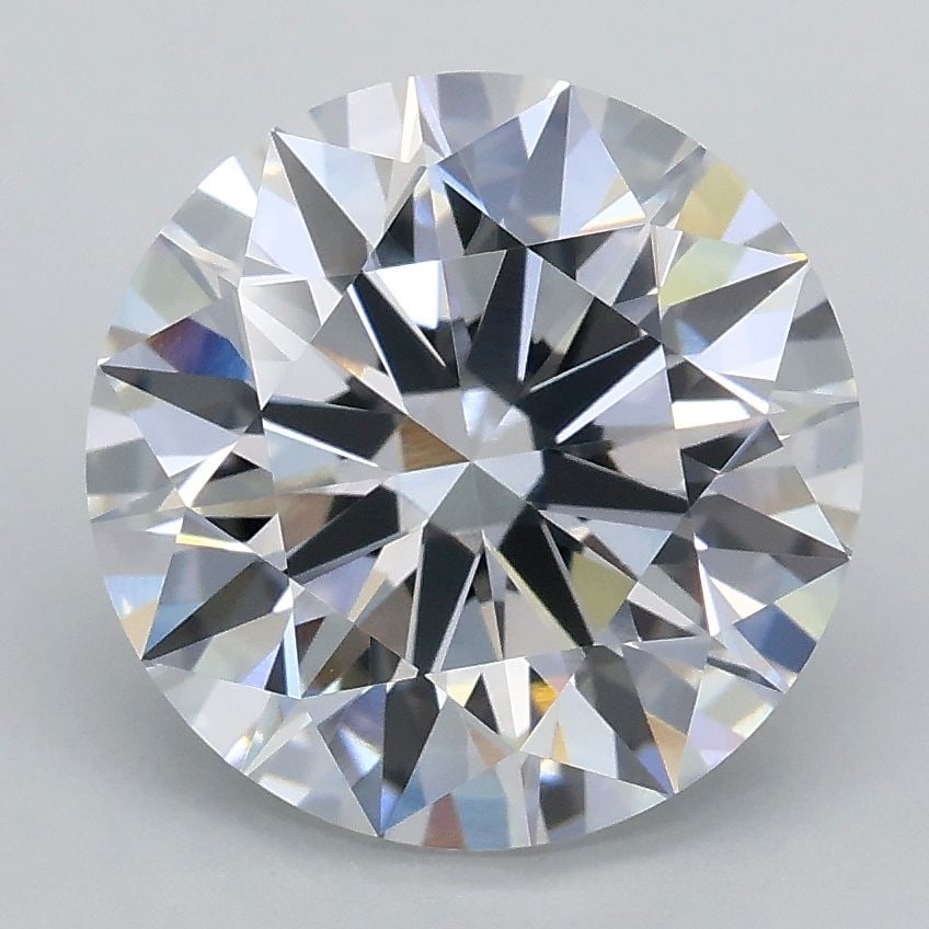 IGI Round 3.08ct D VVS2 Ideal Loose Lab Diamond: IGI Round 3.08ct D VVS2 Ideal Loose Lab Diamond Experience the brilliance of a lab-grown diamond, certified by IGI as a 3.08ct Round Ideal D VVS2 gemstone, boasting exceptional cut, color, and clarity