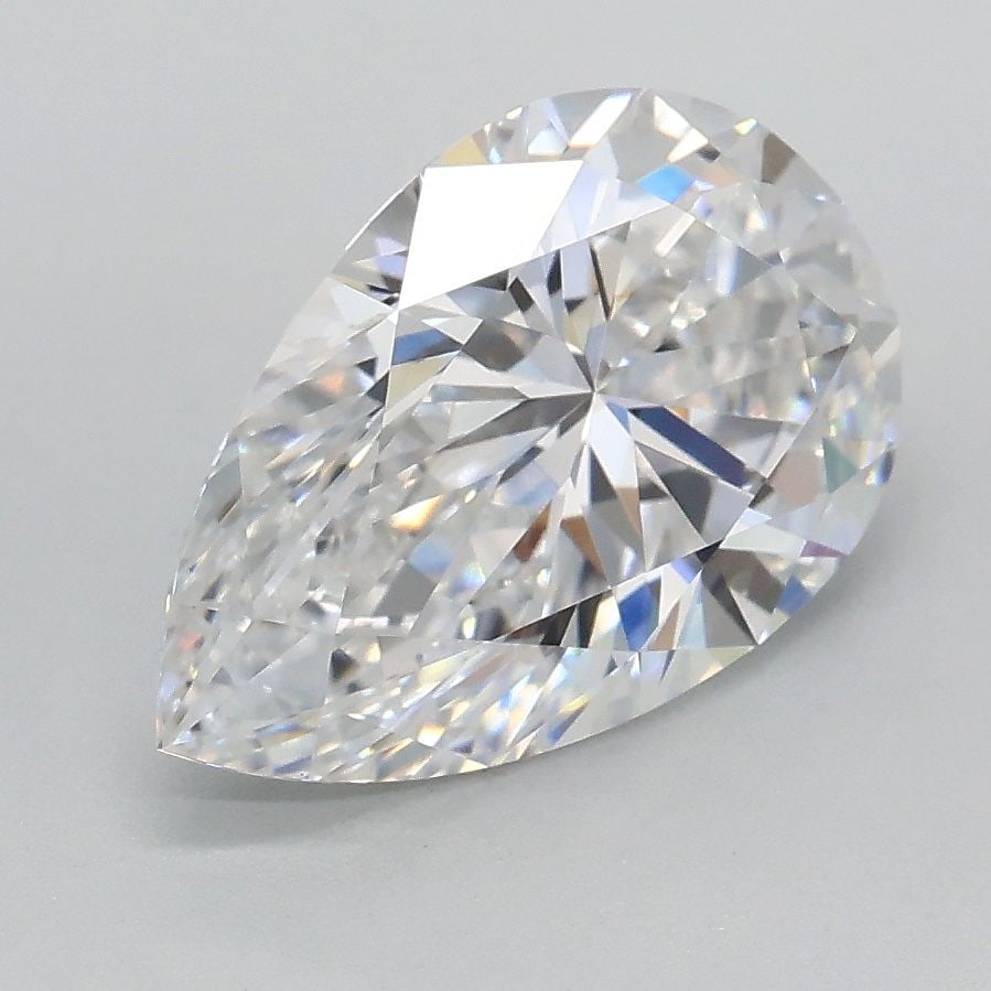 Loose Lab Diamond - IGI Pear 2.03ct D VVS2: Loose Lab Diamond - IGI Pear 2.03ct D VVS2 A stunning lab-grown diamond, certified by the International Gemological Institute (IGI), boasts exceptional clarity and color with a D grade and VVS2 clarit