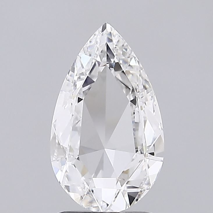 Loose Lab Diamond - IGI Pear 1.34ct E VVS2: Loose Lab Diamond - IGI Pear 1.34ct E VVS2 A rare and exceptional lab-grown diamond, this 1.34ct IGI-certified pear-shaped gem boasts an impressive VVS2 clarity grade and vibrant color (E), making it