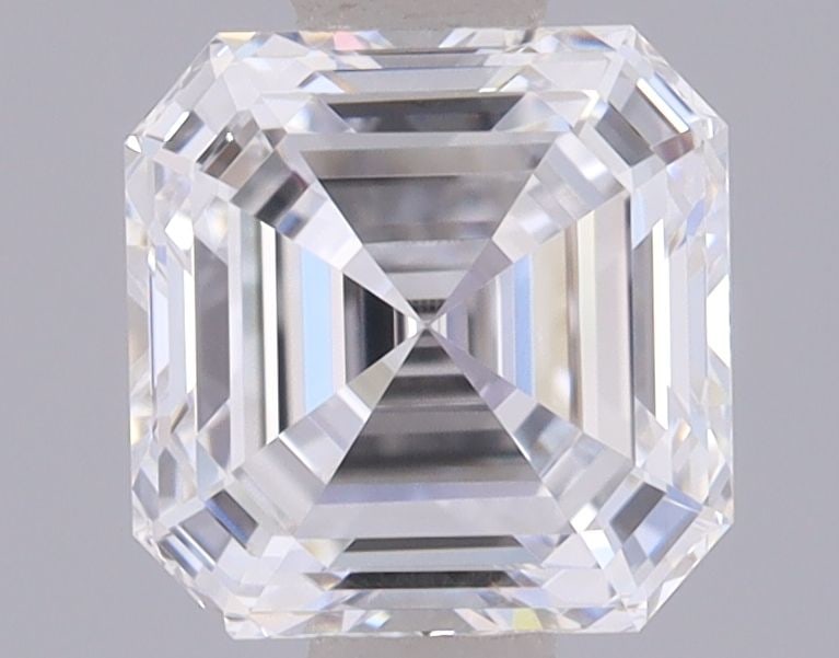 IGI Square Emerald 1.01ct D VVS1 Loose Lab Diamond: IGI Square Emerald 1.01ct D VVS1 Loose Lab Diamond A rare and exceptional lab-grown diamond, the IGI Square Emerald boasts an impressive 1.01 carat of unparalleled clarity with its VVS1 grade, paired