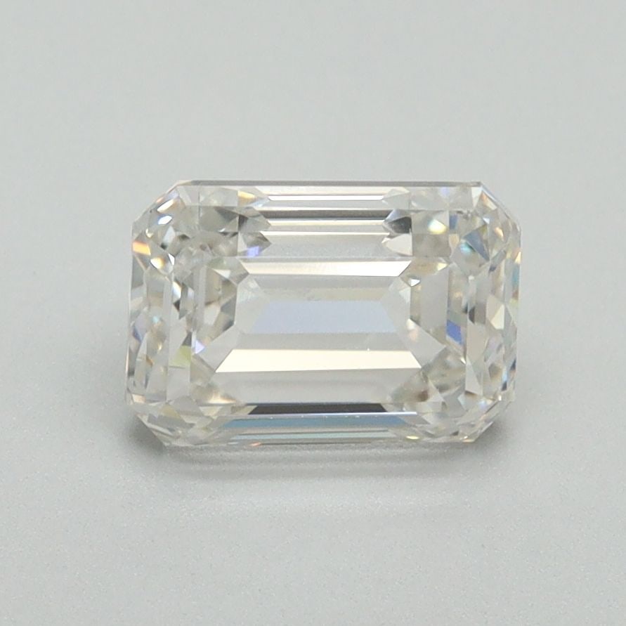 Loose Lab Diamond - Emerald 1.58ct G VVS2: Loose Lab Diamond - Emerald 1.58ct G VVS2 A rare and exceptional lab-grown diamond, this 1.58ct Emerald boasts an impressive G color, VVS2 clarity, and EX polish and symmetry, making it a true gem for