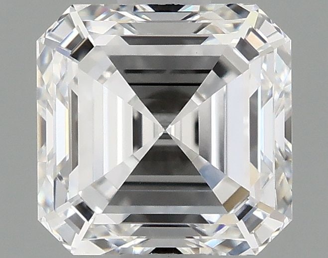IGI Asscher 1.1ct D VVS2 Loose Lab Diamond: IGI Asscher 1.1ct D VVS2 Loose Lab Diamond A truly unique and exceptional find, this 1.1ct IGI Asscher cut lab diamond boasts an impressive D color, VVS2 clarity, and EX polish and symmetry. Grown in