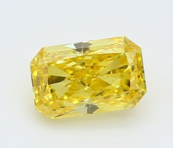 IGI Radiant 0.27ct Fancy Vivid Yellow VVS2 Loose Lab Diamond: IGI Radiant 0.27ct Fancy Vivid Yellow VVS2 Loose Lab Diamond Experience the brilliance of nature's own sunshine in this stunning 0.27ct Fancy Vivid Yellow VVS2 lab-grown diamond, certified by IGI and